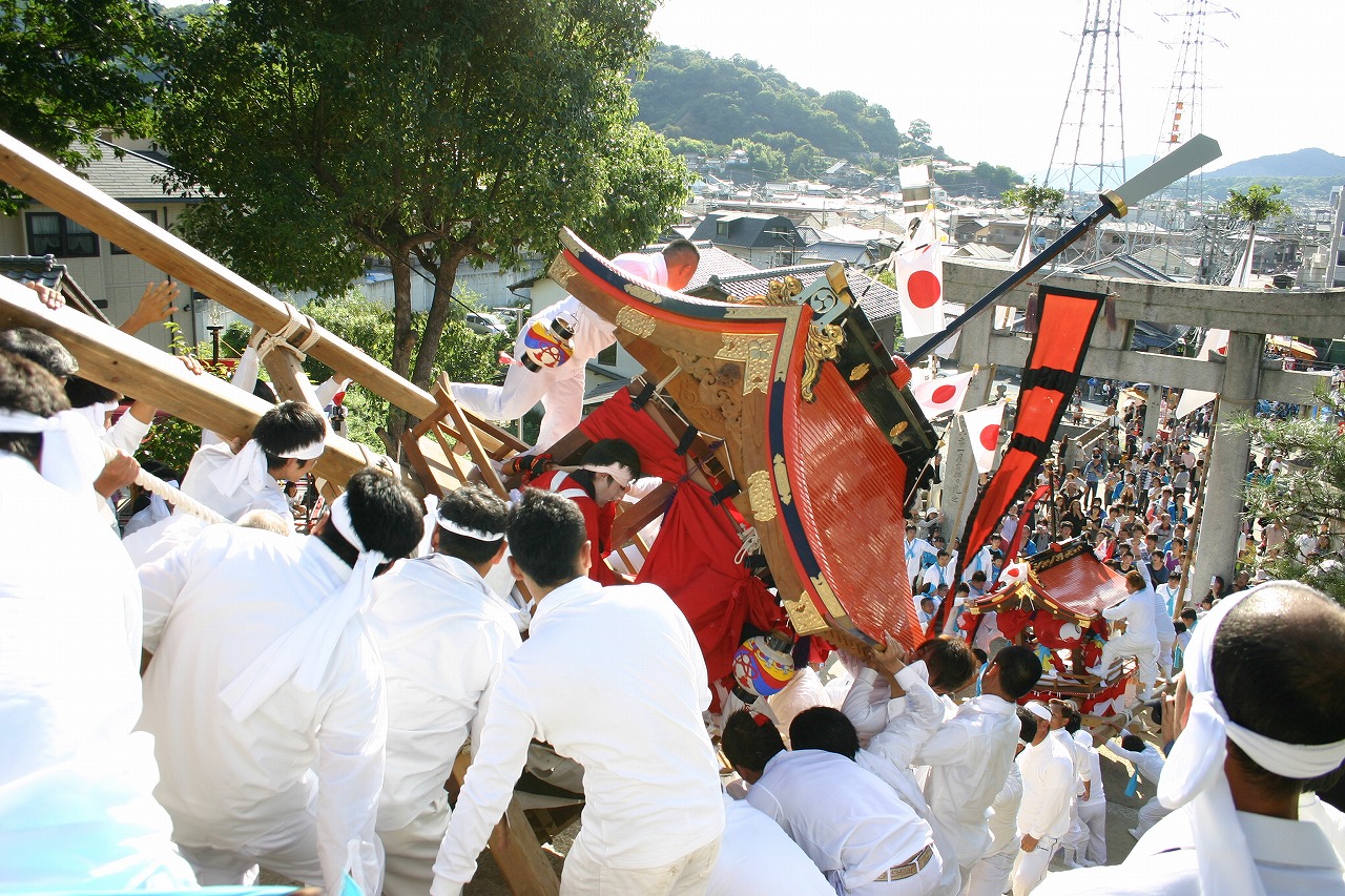 八幡山八幡神社　頂載